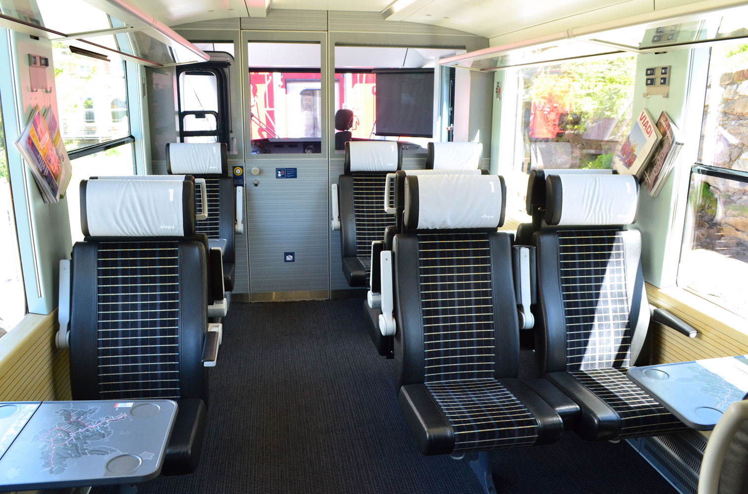 Stadler Allegra 1st Class Front Cabin